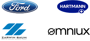 Ford, Hartmann, Zarwin Baum y Omniux